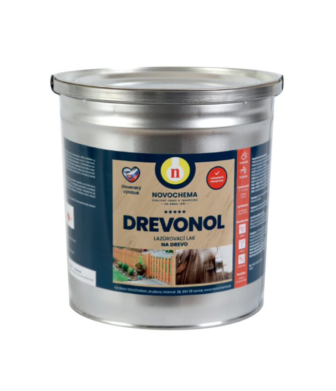 Drevonol tenkovrstvá lazúra na drevo.