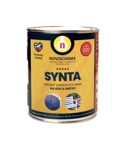 Vhodná ako vrchný náter na kovy a iné materiály pre vnútorné aj vonkajšie prostredie.