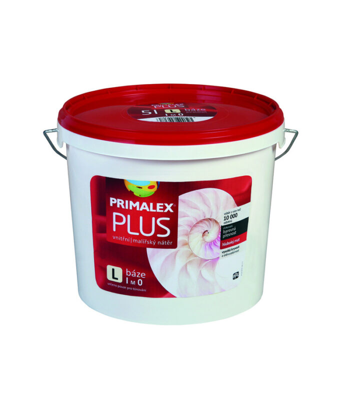 Primalex PLUS Báza je inovovaný produkt značky Primalex, ktorý predstavuje úplne novú vstupnú triedu tónovania vnútorných maliarskych náterov, pripravený na tónovanie do pastelových odtieňov.