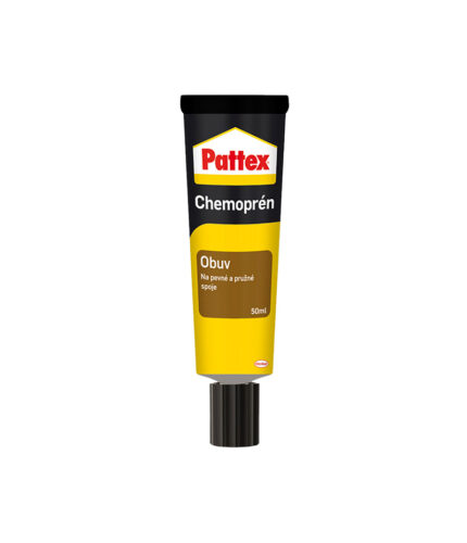 PATTEX Chemoprén obuv je špeciálne kontaktné lepidlo na lepenie a opravu obuvi vrátane športovej obuvi.