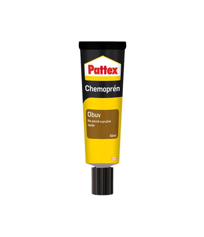 PATTEX Chemoprén obuv je špeciálne kontaktné lepidlo na lepenie a opravu obuvi vrátane športovej obuvi.