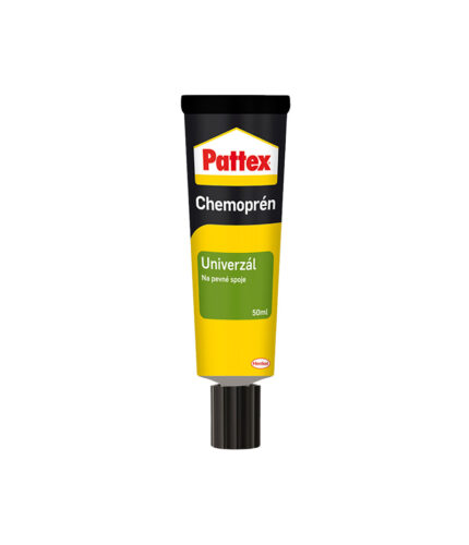PATTEX Chemoprén Univerzál je univerzálne kontaktné lepidlo. Umožňuje lepenie akéhokoľvek materiálu, a to aj v náročných podmienkach.