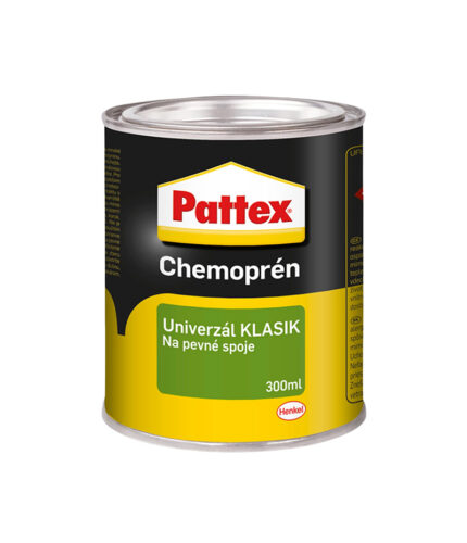 PATTEX Chemoprén Univerzál Profi/Klasik je univerzálne kontaktné lepidlo.