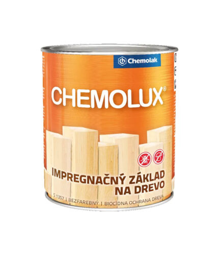 Chemolux impregnačný základ sa používa na prvotnú aktívnu ochranu dreva vo vonkajšom prostredí.