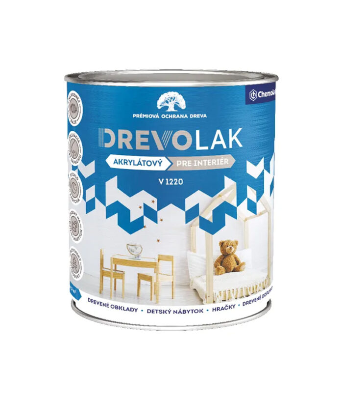 Drevolak sa používa na lakovanie dreva, drevovláknitých dosiek a výrobkov z dreva v interiéri.