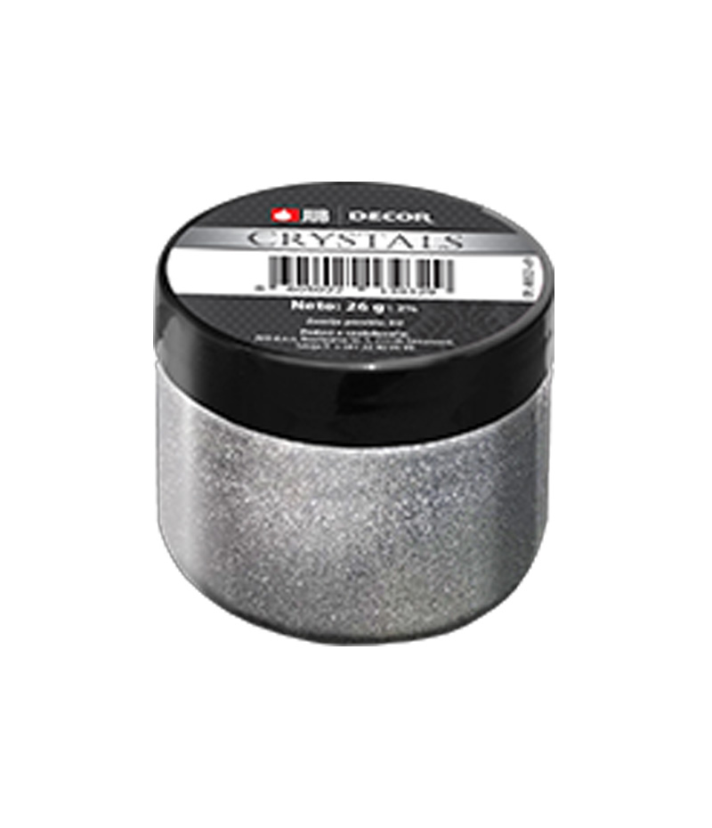 DECOR Crystal je prestížny dekoratívny konečný náter určený pre interiér. Vyznačuje sa mimoriadnym leskom a svetielkovaním kryštálov, ktoré vznikajú z nepriehľadných pigmentov, ktoré poskytujú prirodzené tmavé a svetlé odtiene.