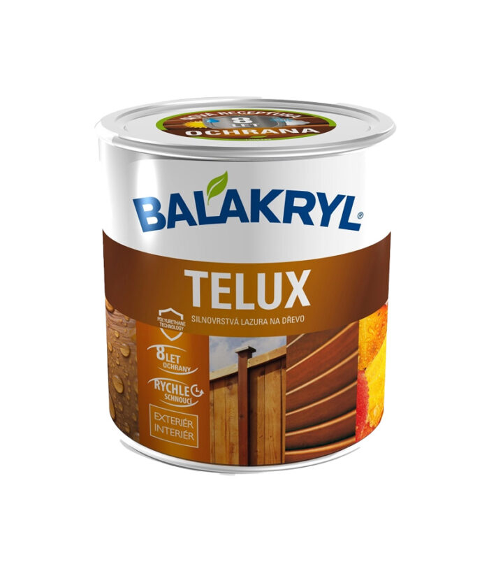 Rýchloschnúca tixotropná lazúra na zamatovo lesklé nátery všetkých druhov dreva v interiéri a exteriéri.