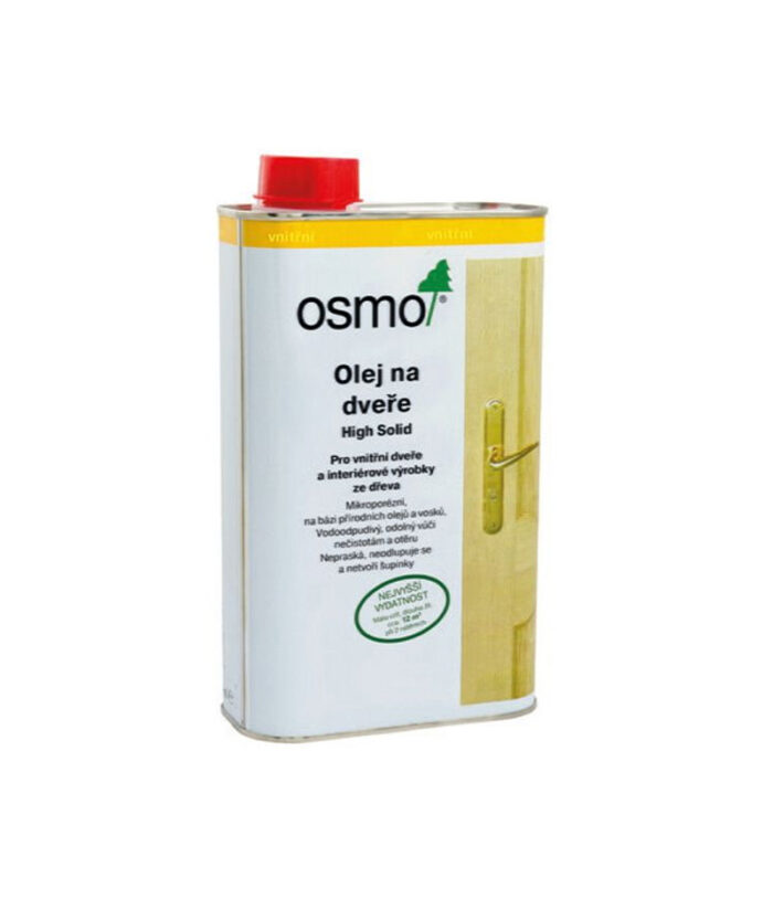 Osmo olej na dvere je ideálny na ochranu interiérových dverí z dreveného masívu.