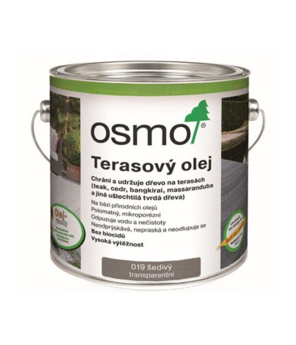 Osmo Terasový olej je transparentný polomatný náter, ktorý je vysoko odolný voči rôznym poveternostným podmienkam.
