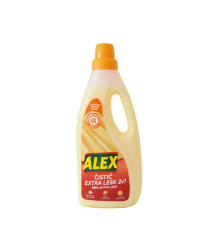 Alex čistič extra lesk 2v1 na laminát pomaranč