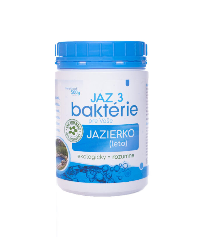 Extra účinné baktérie do jazierok a rybníčkov. Prírodné baktérie pre Vaše čisté záhradné jazierko a záhradný rybníček bez siníc a rias (pre 10 m²).