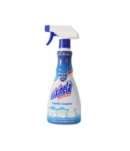 FIXINELA Perfekt Kúpeľňa, čistiaci prípravok proti vodnému kameňu.
