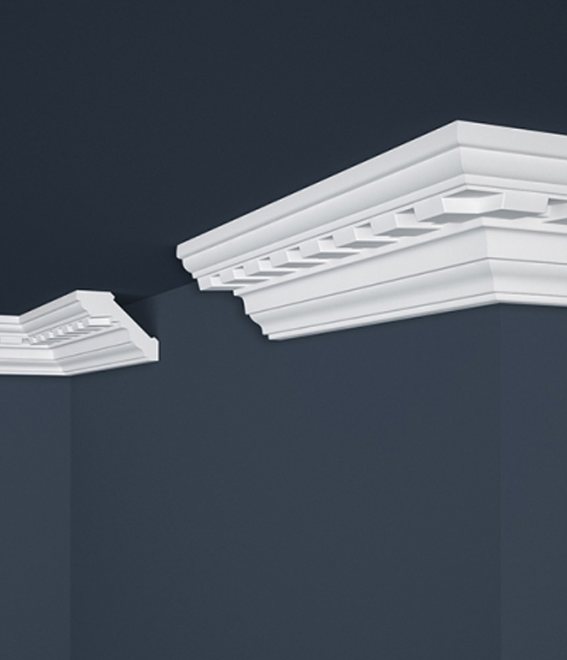 Ľahko inštalovateľná stropná lišta s originálnym dizajnom.