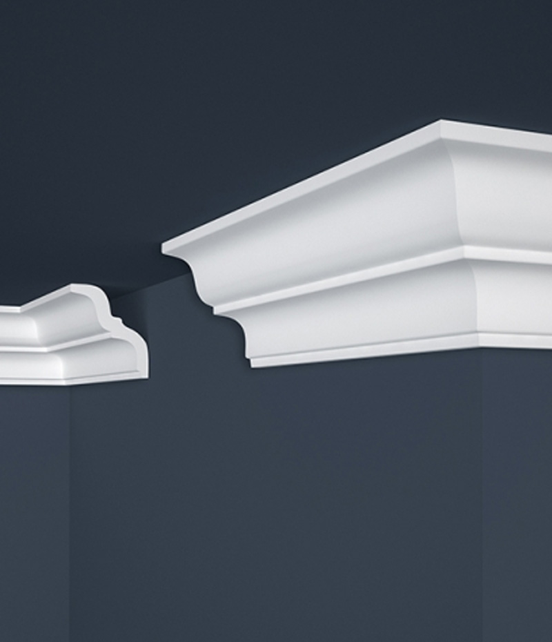 Klasická a elegantná stropná lišta, ideálna do interiérov v akomkoľvek štýle.