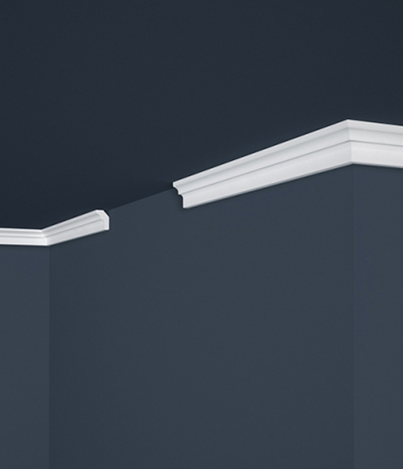 colormika.sk-marbet-design-stropná-lišta-E2 Elegantná, klasická stropná lišta, ktorú môžete natrieť akoukoľvek farbou.