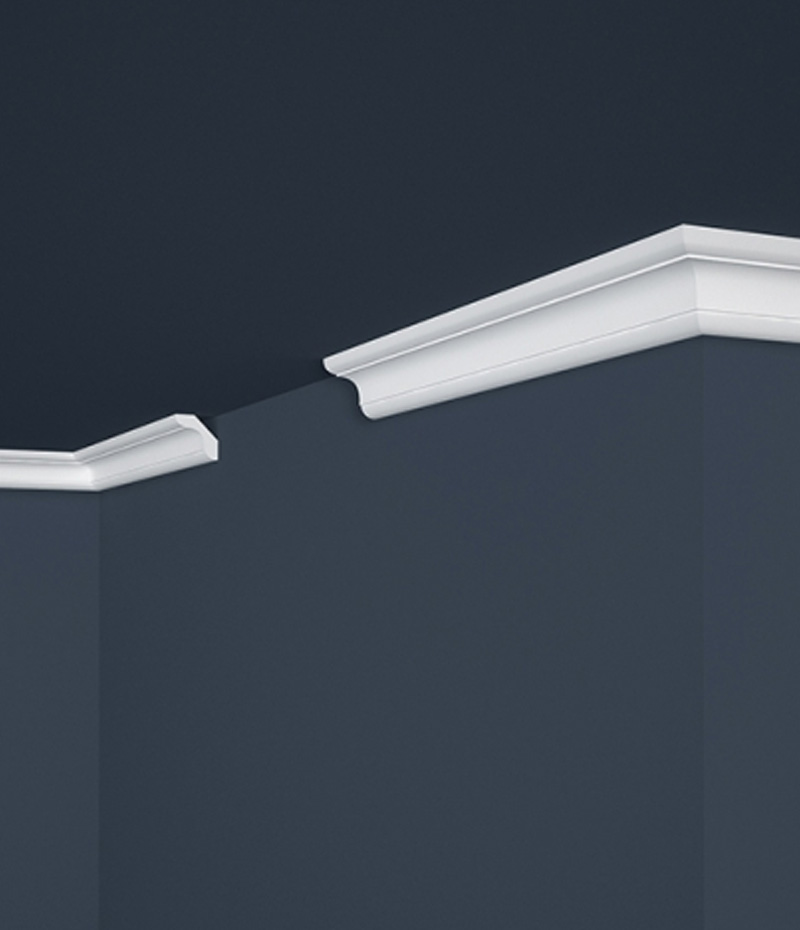 Úzka, klasická stropná lišta, ktorú si ľahko nainštalujete svojpomocne.