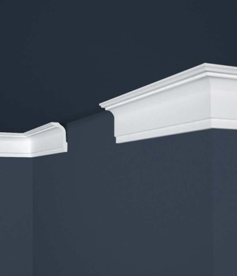 colormika.sk-marbet-design-stropná-lišta-E35 Klasická, hladká stropná lišta z polystyrénu.