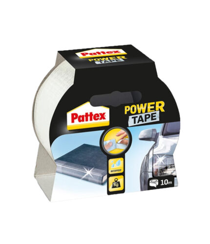 PATTEX Power Tape je univerzálna lepiaca páska vystužená tkaninou na 1000 a 1 použitie v domácnosti, zamestnaní, pri športe i na cestách.