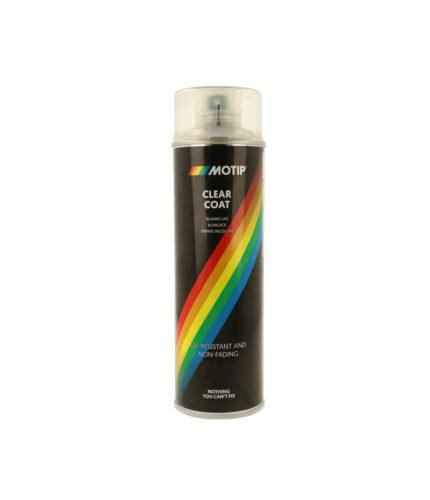 Naneste prípravok MOTIP Clear Coat na lak vášho auta pre vysoko lesklú alebo matnú povrchovú úpravu a trvalú ochranu.