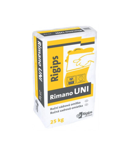 Rimano UNI je sadrová omietka určená na ručné spracovanie.