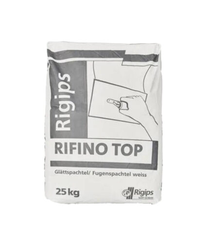 Rifino TOP je jemná, ušľachtilá sadrová stierka a tmel s vysokou belosťou. 
