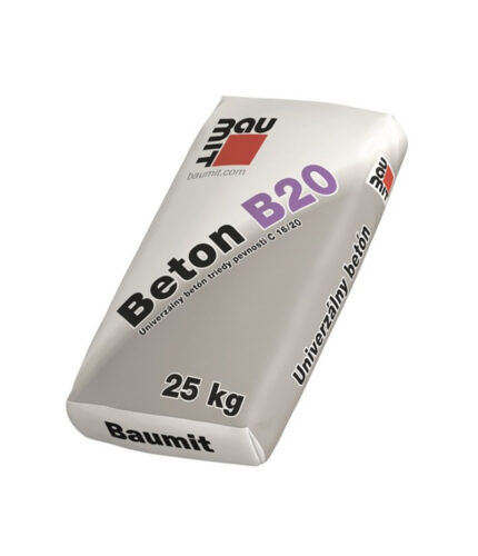 Betón triedy C16/20 pre všetky bežné betonárske práce.