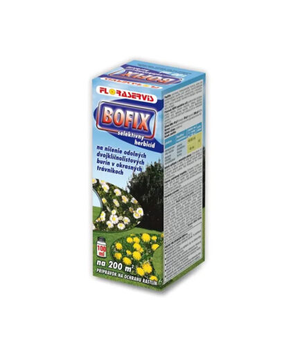 Herbicíd Bofix je správna voľba na ničenie dvojklíčnolistových jednoročných a vytrvalých burín v okrasných aj účelových trávnikoch.