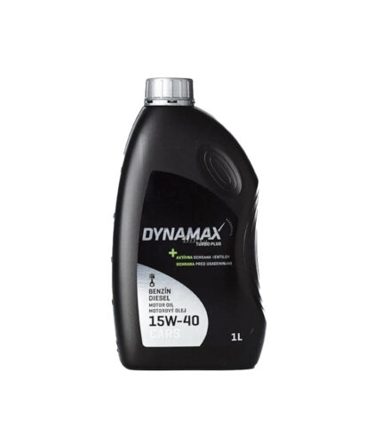 Motorový olej Dynamax TURBO PLUS 15W-40 je určený pre takmer všetky typy benzínových a naftových štvortaktných motorov, ako nepreplňovaných, tak preplňovaných, vrátane motorov s katalyzátorom.