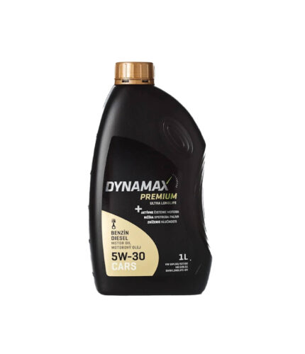 Motorový olej DYNAMAX ULTRA LONGLIFE 5W-30 je vhodný pre použitie pre všetky benzínové a naftové motory osobných vozidiel.