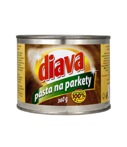 DIAVA pasta na parkety je určená na leštenie a konzervovanie parketových a linoleových podláh.
