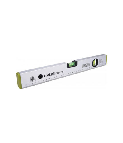 Presnosť 1mm/1m=0,058°, elektronicky testované, hrúbka profilu 1,7mm, libely z akrylového skla.