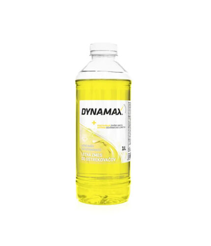 DYNAMAX letná zmes je vysokoúčinný prostriedok pre odstránenie zbytkov hmyzu a všetkých bežných nečistôt zo skla automobilu.