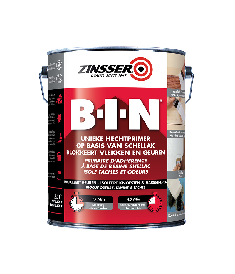colormika.sk-ZINSSER-B-I-N-prostriedok-na-blokovanie-skvrn-a-zapachu Rýchloschnúci prostriedok na blokovanie škvŕn a zápachu. Uzatvára nelakované alebo porézne povrchy tak, že vrchné nátery lepšie kryjú.