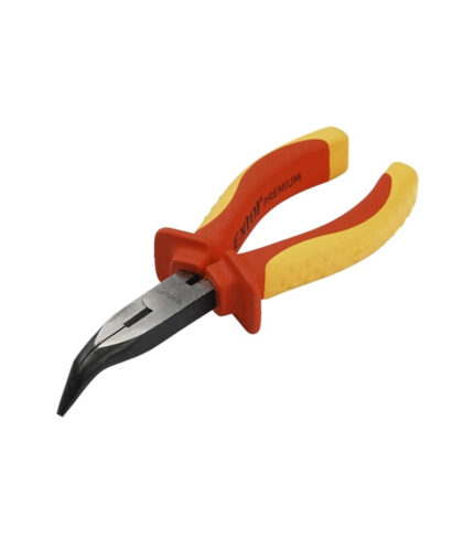 Kliešte pologuľaté zahnuté VDE