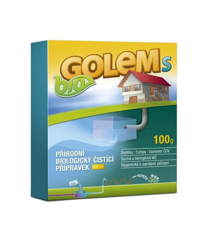 colormika.sk-biogolem Prípravok na septiky a suché záchody so zvýšeným obsahom mikroorganizmov účinne rozkladá a robí tekutým organický odpad.