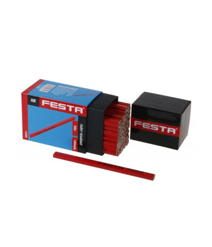 Ceruzka s klasickou čiernou tuhou HB - stredná tvrdosť, nehrotená.