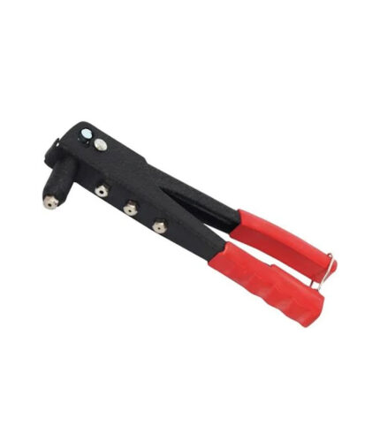 Kliešte nitovacie s PVC rukoväťou. Kľúč pre výmenu nitovacích koncoviek.