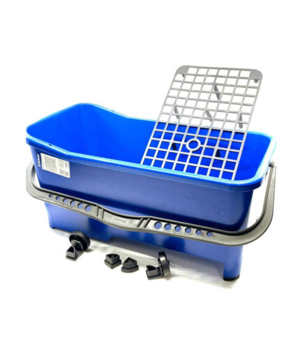 Vedierko obkladačské 20 l, vedro má otvory pre čapy na valčeku, upevnenie proti posunu.