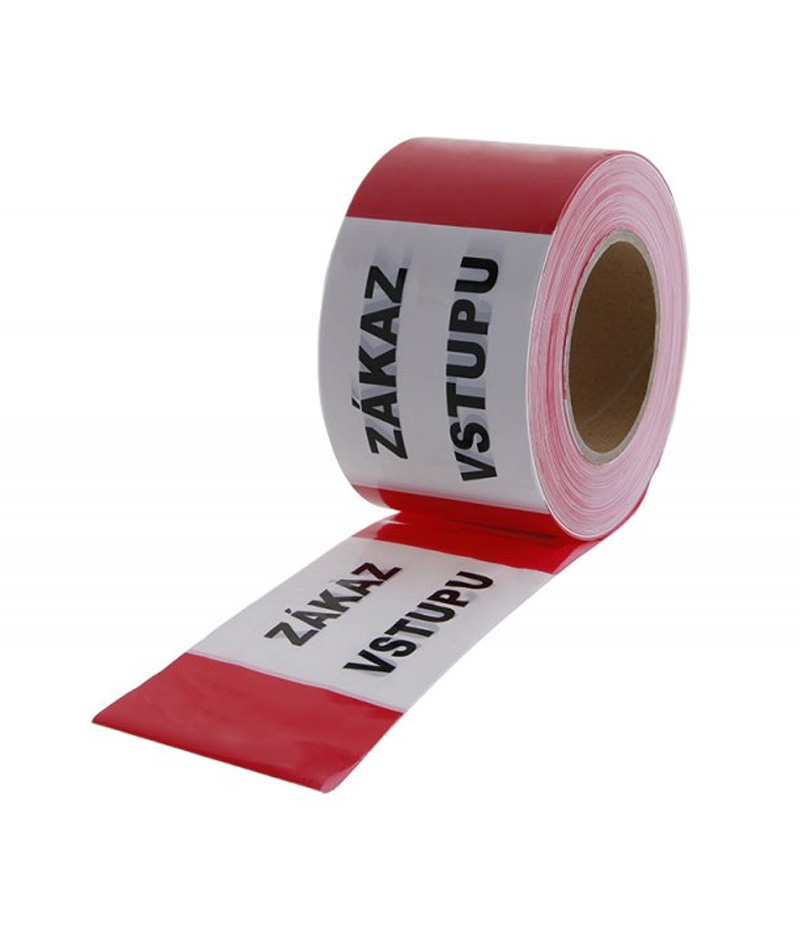 colormika.sk-paska-zakaz-vstupu Varovacia páska s výstražnými červeno-bielymi pruhmi.