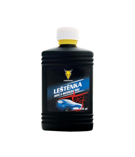 COYOTE Leštenka na nové a metalické laky je špeciálny prípravok určený na starostlivosť o nové a dobre udržiavané autolaky, vrátane metalických povrchov.